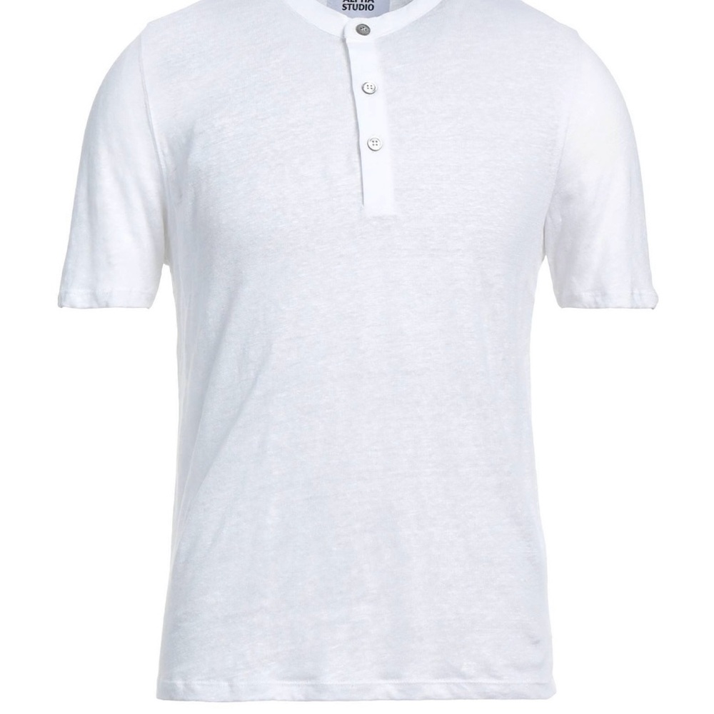 Studio White Casual Button Down Shirt